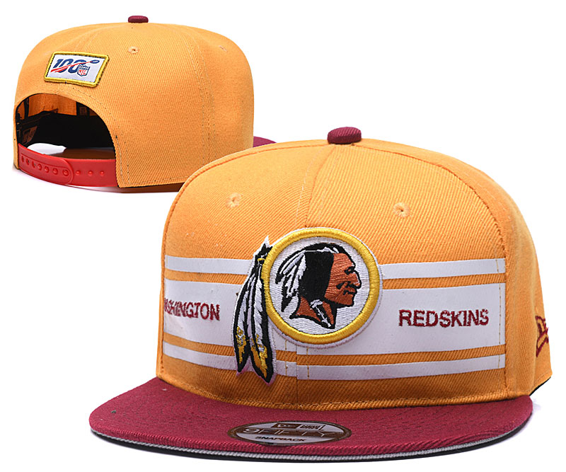 NFL Washington Redskins 2019 100th Season Stitched Snapback Hats 028